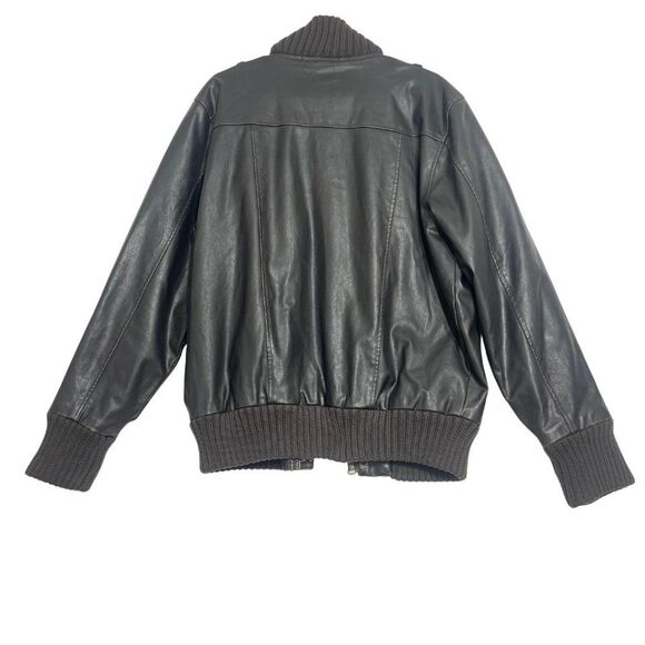 Dakota | Vintage Men's Brown Zip and Button Jacket with Pockets Size Large. - Picture 3 of 16